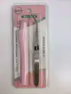 Beautiful straight-handled eyebrow shaping knife, sharp macro anti-scratch eyebrow shaving knife, eyebrow shaping and beauty tools, nail styling tweezers set details Picture
